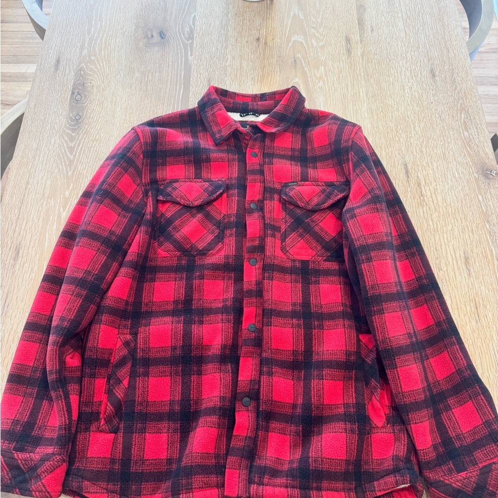 Rip Curl Red and Black Anti-Series Jacket